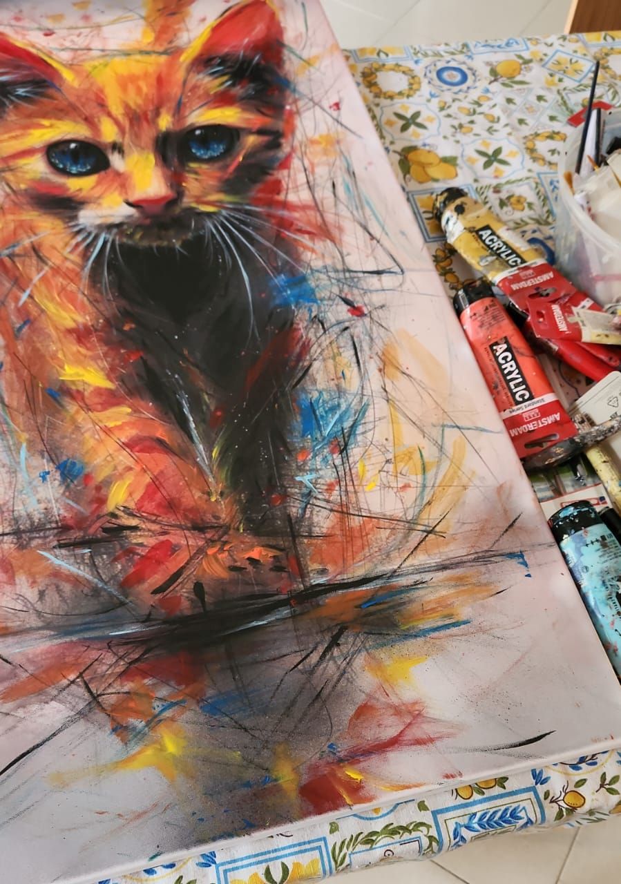 ArteDiAlina.com painting: Fearless ...